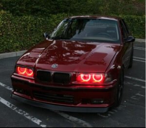 red eyes bmw