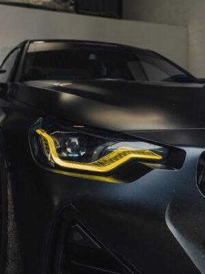 BMW M2 G87 Serie 2 G42 pre LCI Estilo CSL Amarillo Luces diurnas LED M2 m235i & m240i (2021)