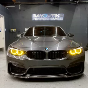 BMW 4 Series F32, F33, F36 Yellow DRL pre LCI CSL Style (2014-2017)