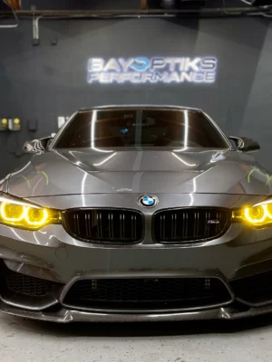 BMW Serie 4 F32, F33, F36 DRL Amarillo pre LCI CSL Style (2014-2017)