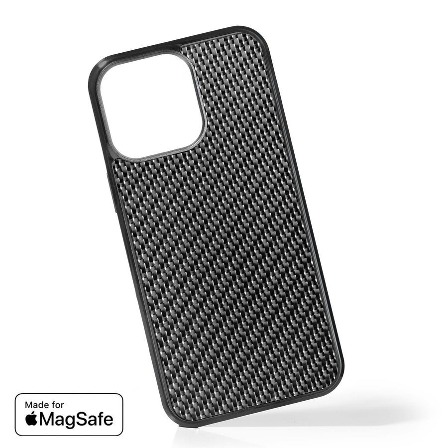 Carbone Fiber Iphone Case Silver