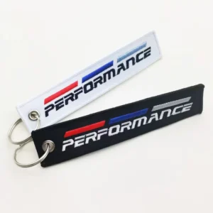 Dual color BMW M PERFORMANCE KEY CHAIN