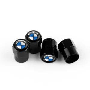 bmw-valve-cap-black-installed
