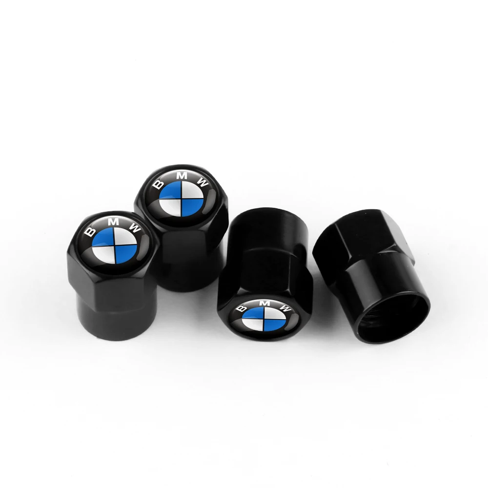 bmw-valve-cap-black-installed